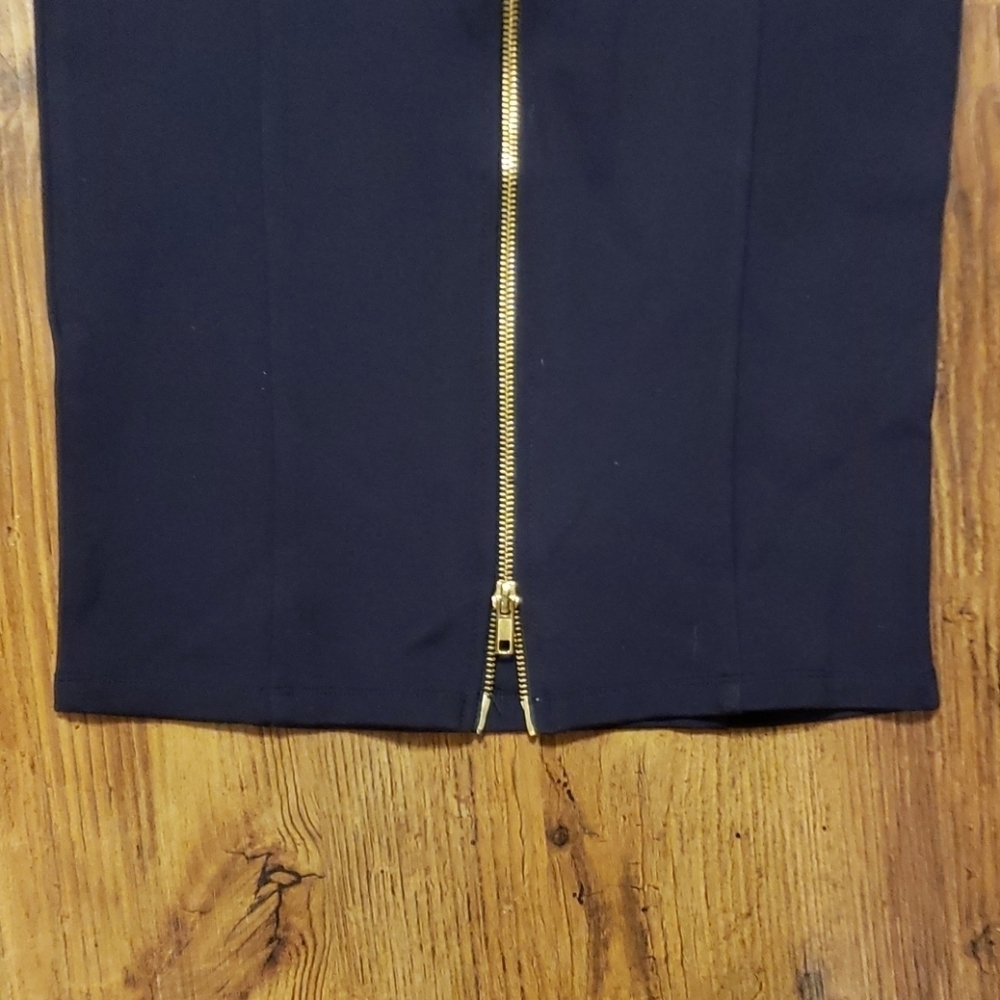 Felicity & coco navy full zip body con dress NWT - Picture 9 of 11